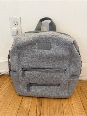 Dagne Dover Gray Heather Indi Diaper Bag Size Large